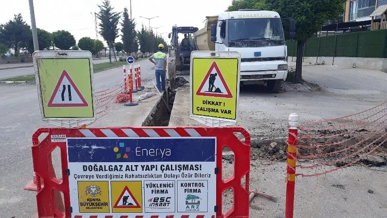 Enerya'dan Konya'nın O İlçesine Doğal Gaz Müjdesi!