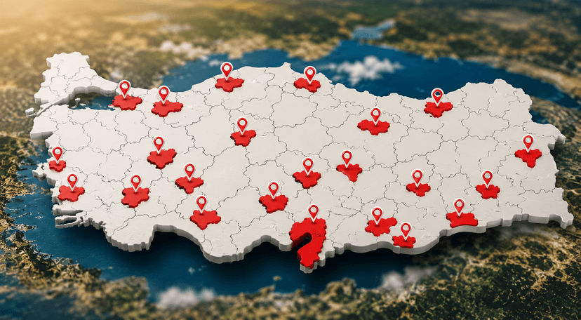 Türkiye'de 25 İlçe İçin İl Formülü! Harita Değişebilir