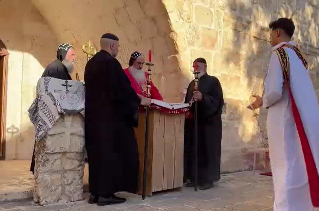 Mardin Midyat'ta Süryaniler Meryem Ana İçin Buluştular