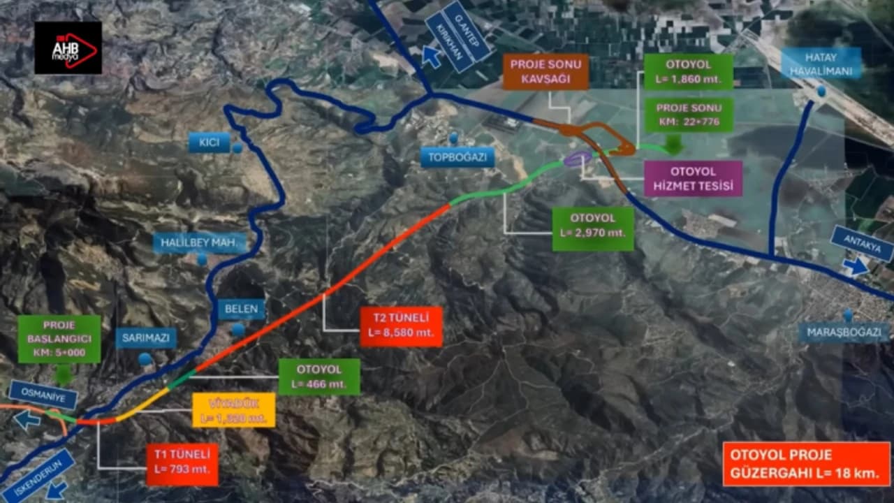 Hatay'ın Ulaşımı Değişiyor: Belen-Antakya Otoyolu Bu Tarihte Açılıyor!