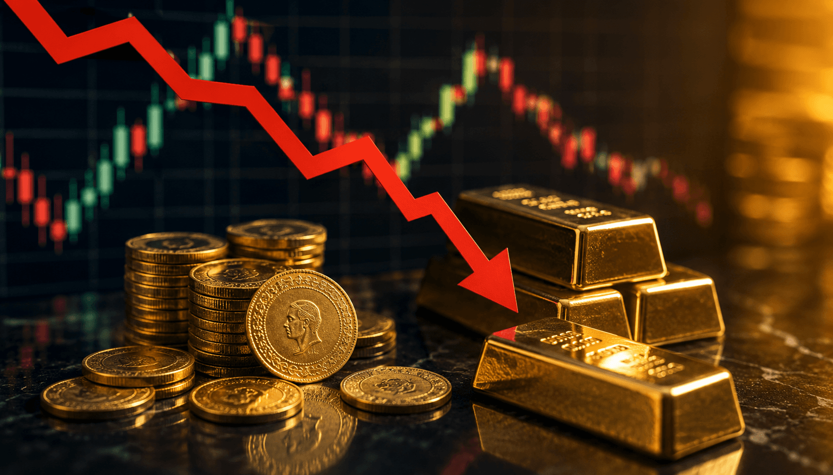 Altında Düşüş Hızlandı! Gram Fiyatı 6.200 TL Altında