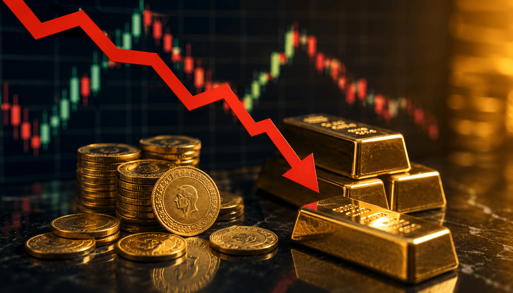Altında Düşüş Hızlandı! Gram Fiyatı 6.200 TL Altında
