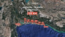 Antalya–Alanya Otoyolu Yılın Projesi Ödülünü Aldı!