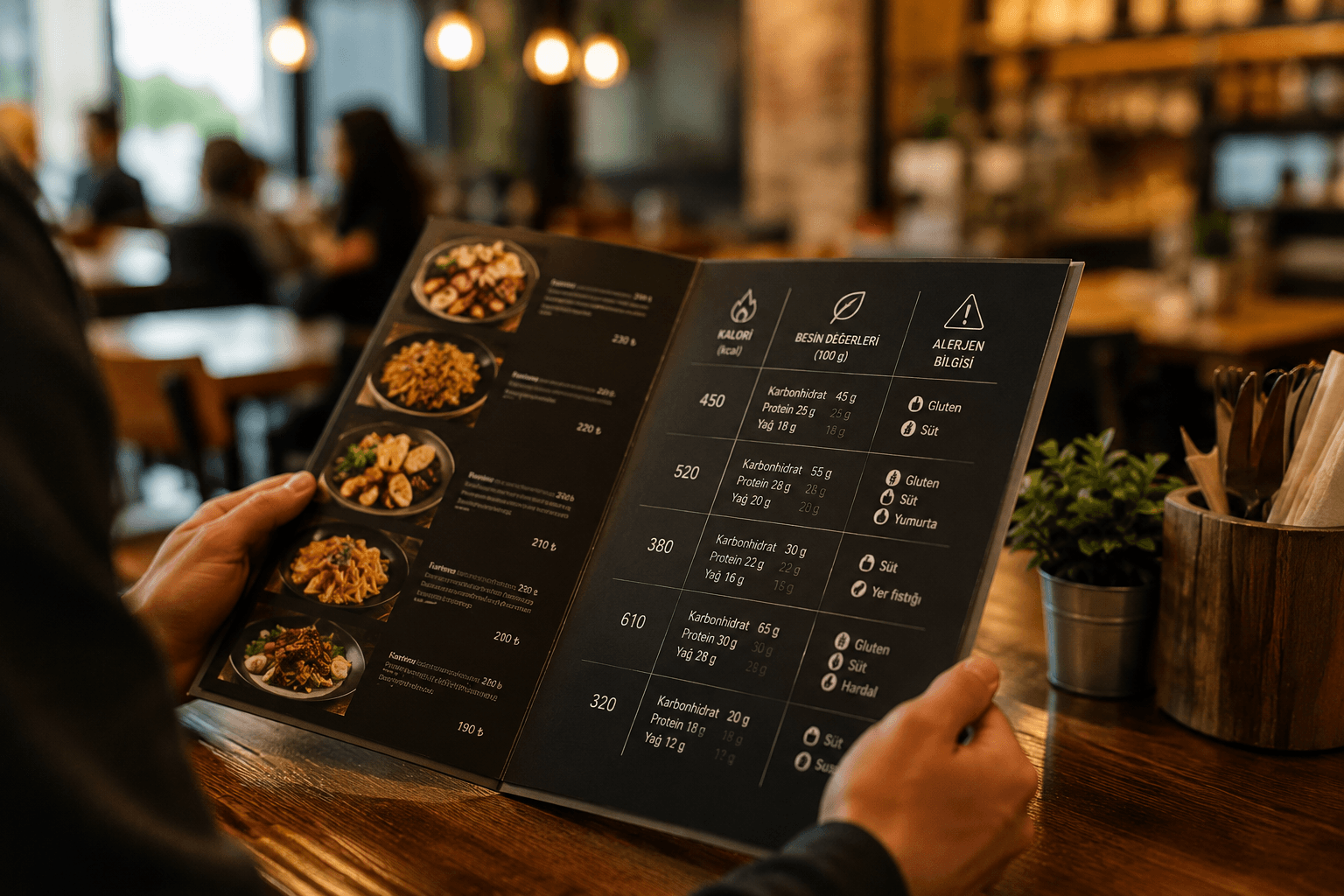 Restoran Menülerinde Yeni Dönem: Kalori Bilgisi Zorunlu