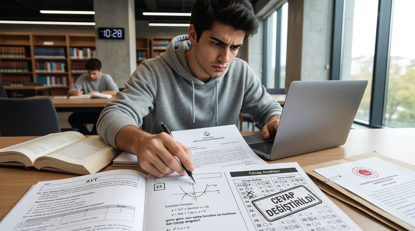 AYT Matematik 23. Soru Davası: YKS Puanları Değişebilir