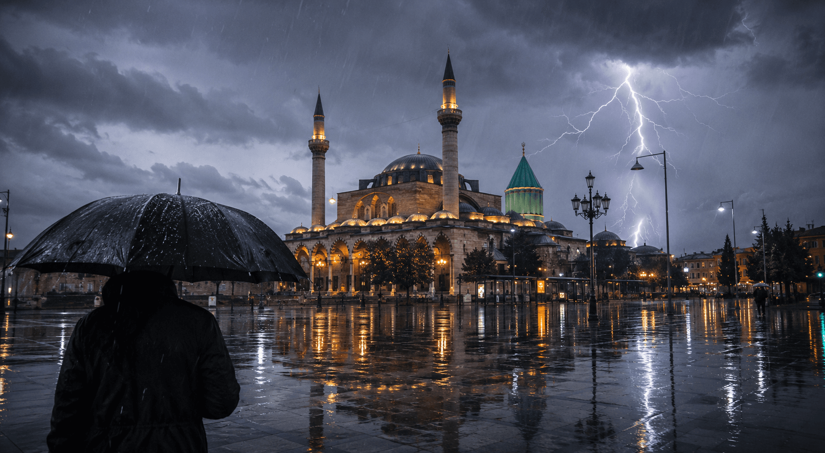 Meteoroloji Konya İçin Saat Verdi: Kuvvetli Yağış Geliyor