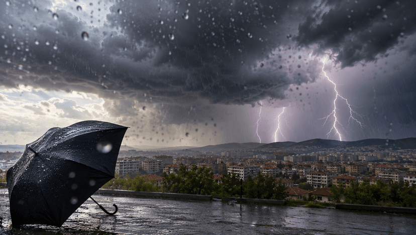 Meteoroloji'den Sağanak Alarmı: 5 İl İçin Sarı Kod Verildi
