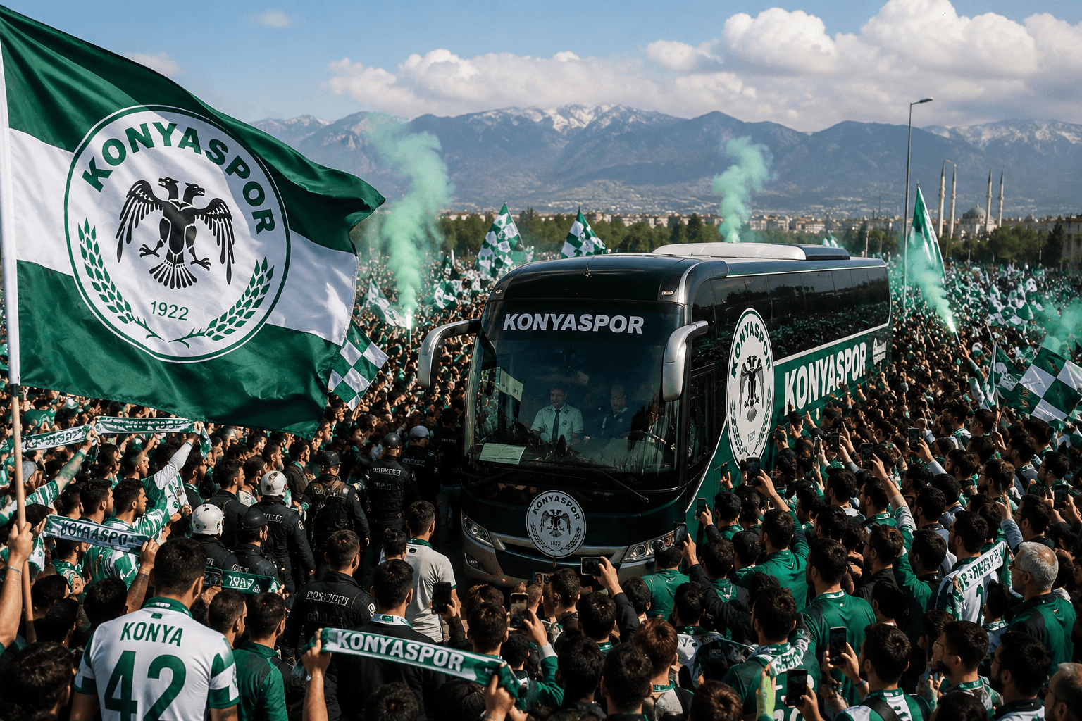 Konyaspor Taraftarı Antalya’ya Büyük Göçe Hazırlanıyor