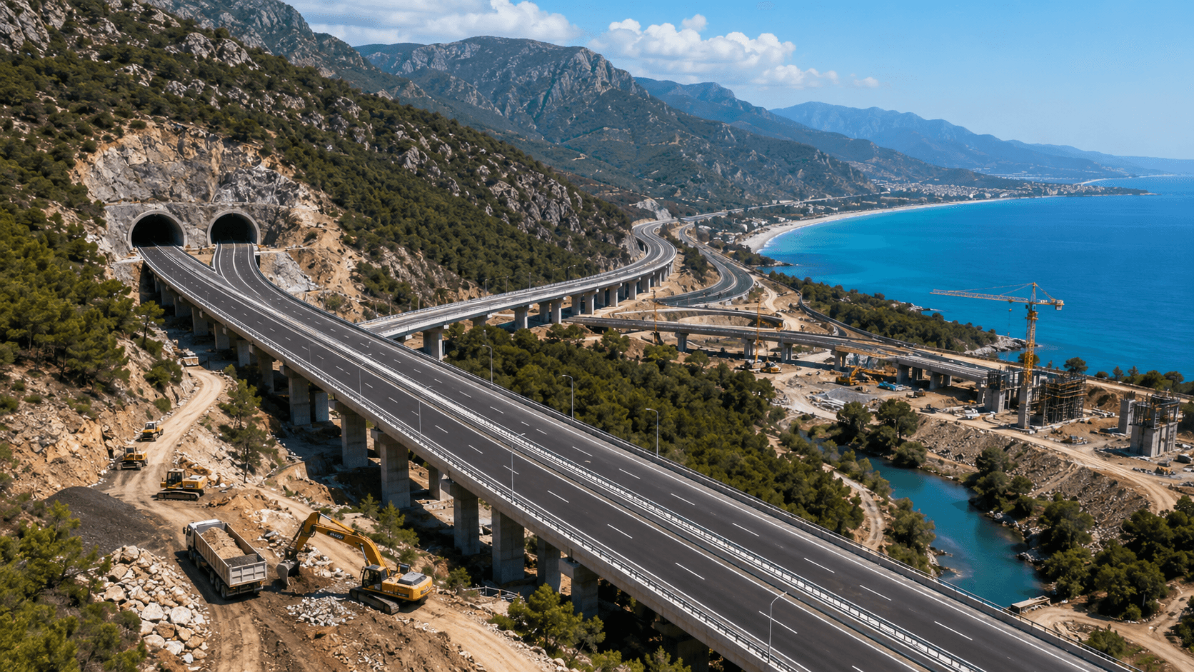 Antalya-Alanya Otoyolu Ulaşımda Yeni Dönem Başlatacak