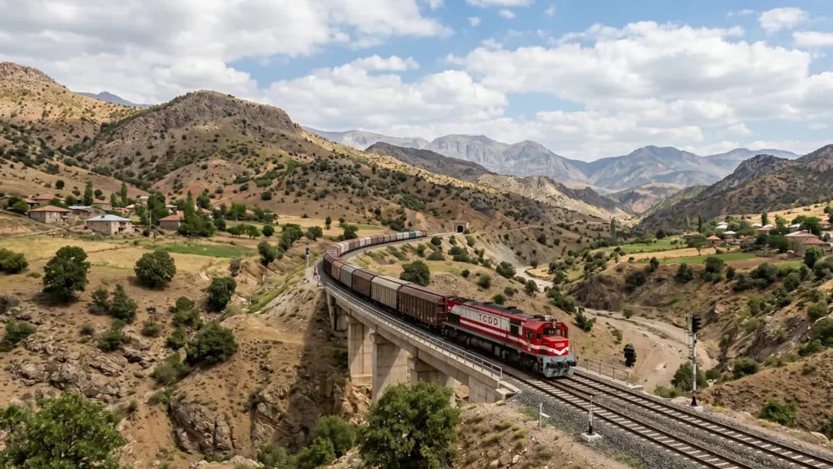 Malatya-Narlı Demiryolu İçin Dev İmza: 83,4 Milyarlık Proje