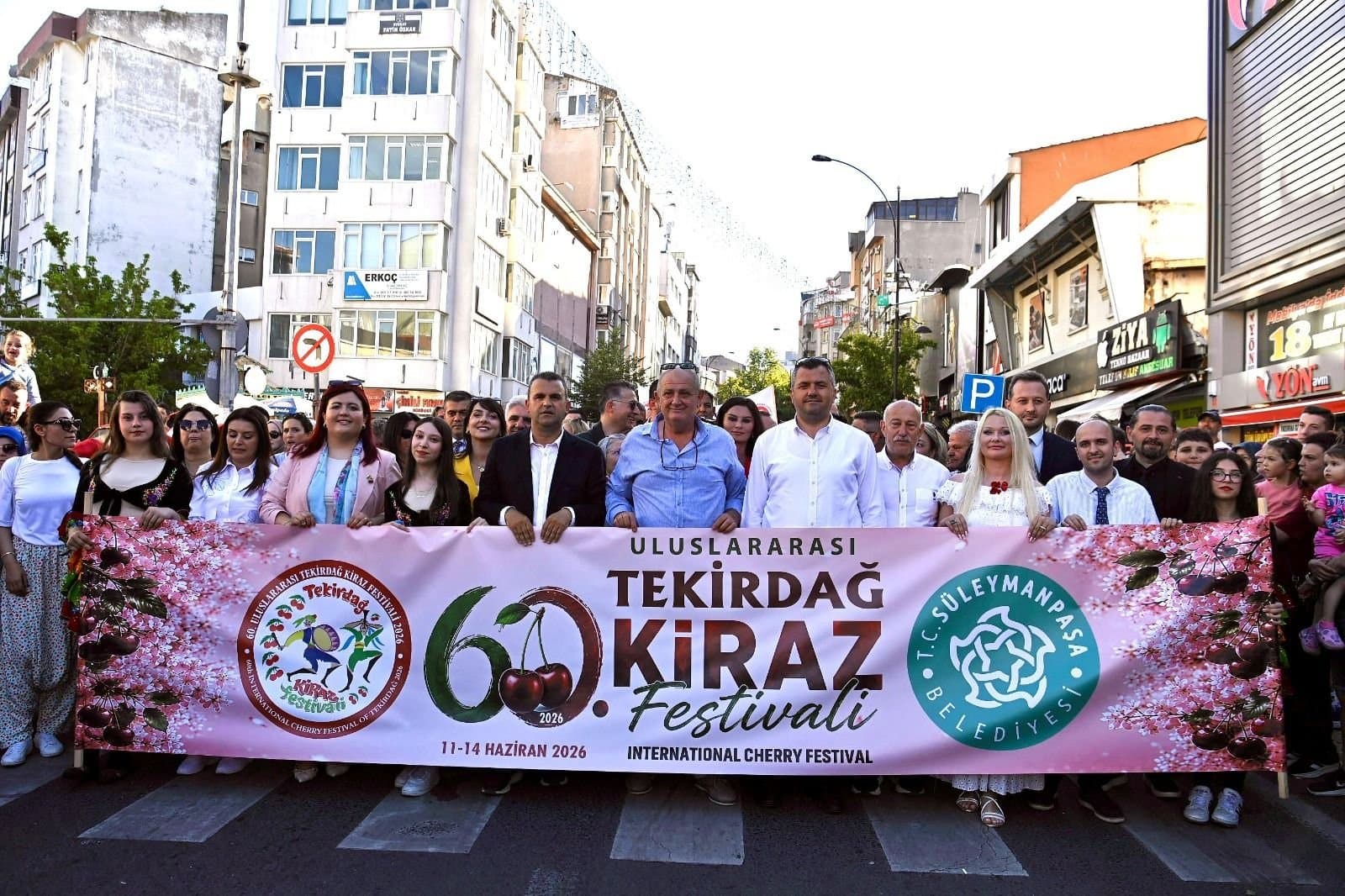 Tekirdağ Kiraz Festivali Coşkuyla Yapıldı