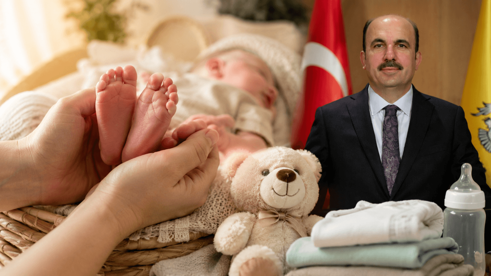 Konya’da Yeni Doğan Bebeklere 24 Bin TL Destek Müjdesi