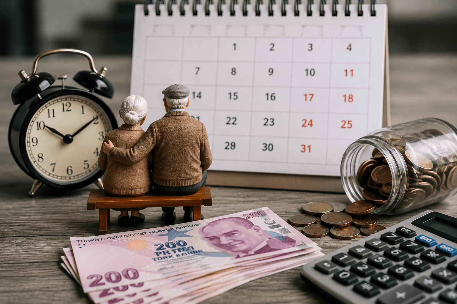 Zamlı Maaş Takvimi Açıklandı! Emekli ve Memura Tarih Verildi