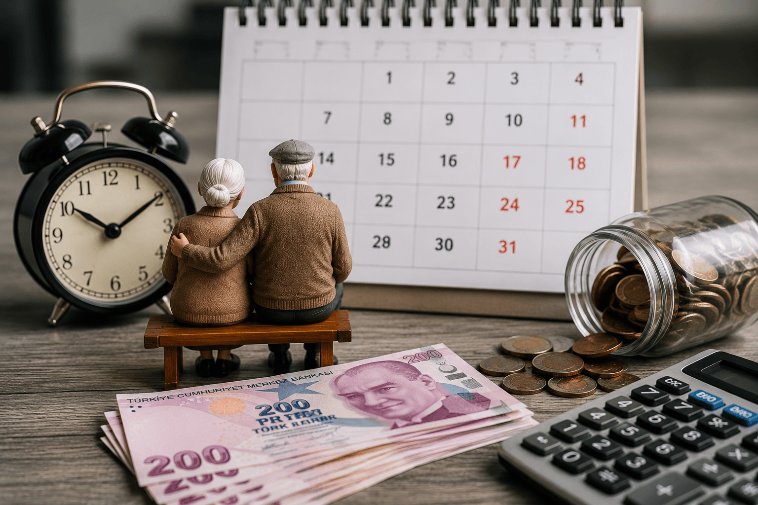 Zamlı Maaş Takvimi Açıklandı! Emekli ve Memura Tarih Verildi