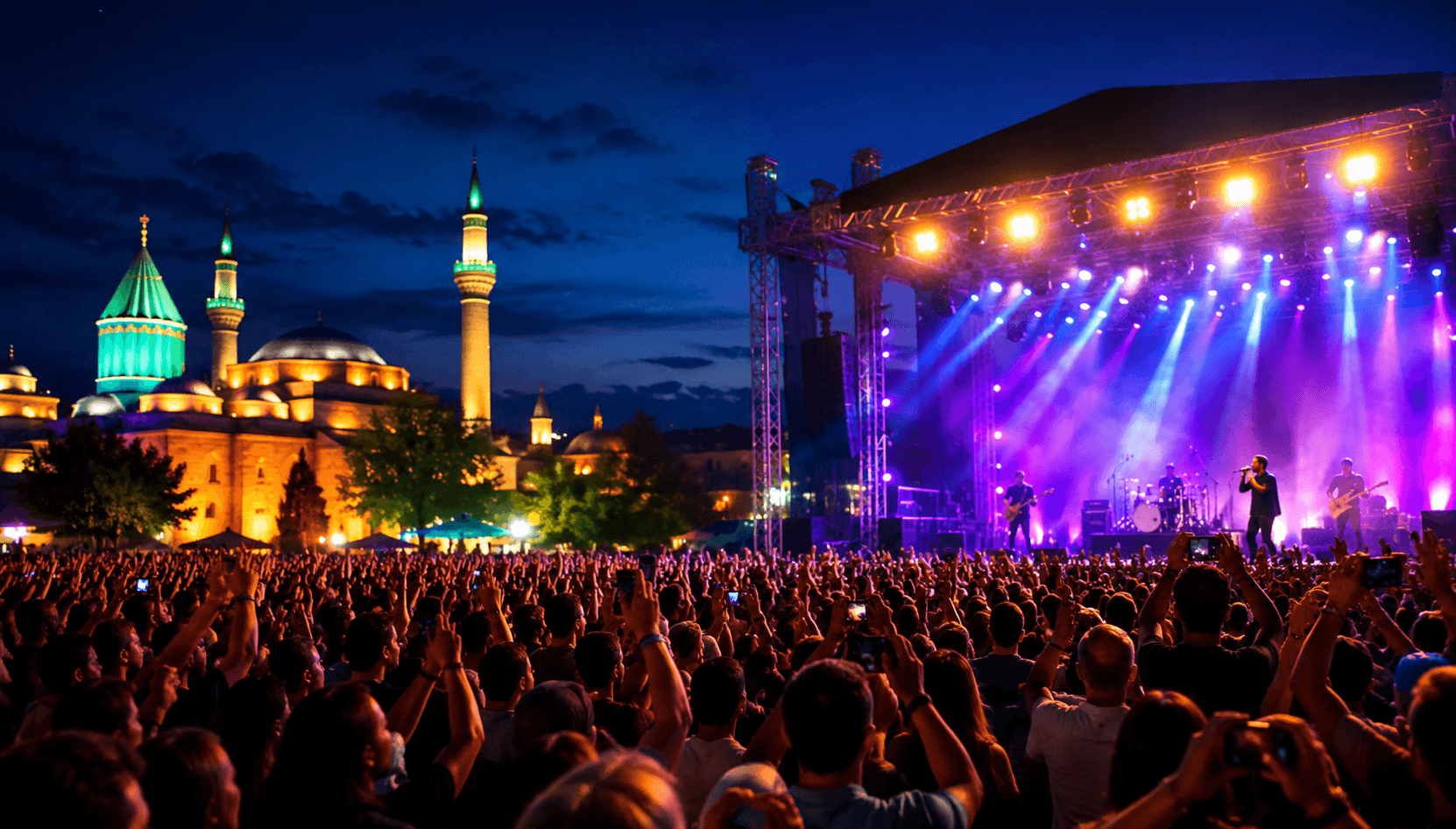 Konya Kültür Yolu Festivali'nde Ücretsiz Konser Coşkusu