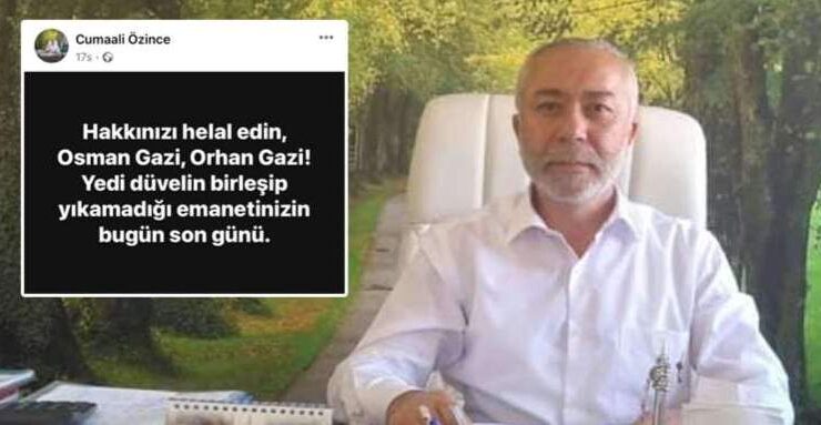 Cumhuriyeti hedef aldı, açığa alındı