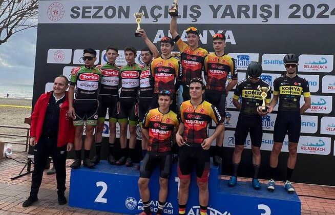 Torku Şekersporlu Genç Pedallar Türkiye İkincisi oldu