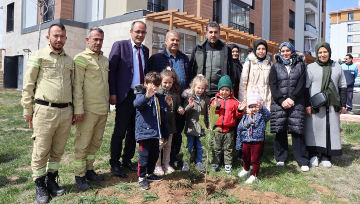 Konya’nın yeni cazibe bölgesinde on bin fidan dikildi