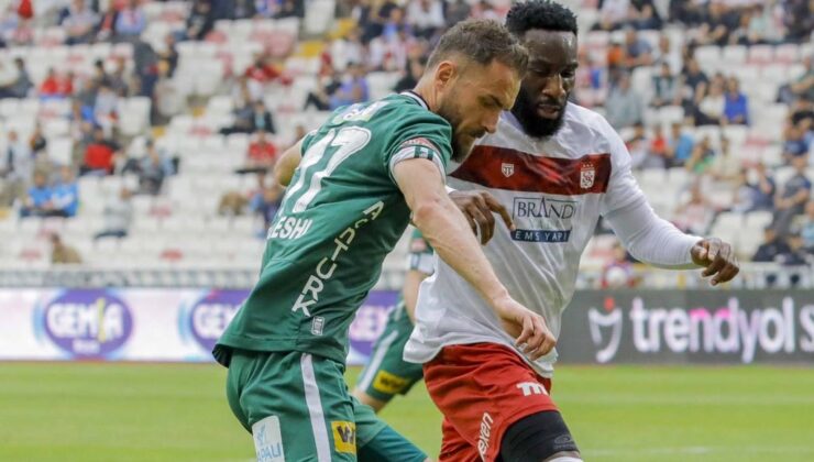 Konyaspor, Sivas’tan çıkamadı! Ateş Bacayı Sardı!