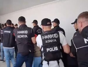 Konya’da Uyuşturucu Satıcılarına Darbe: 36 Şüpheli Tutuklandı