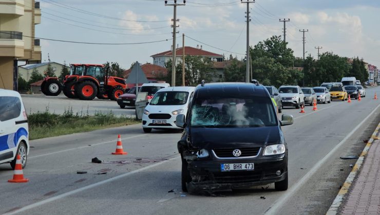 Konya’da Hafif Ticari Aracın Çarptığı Bisikletli Emekli Polis Öldü