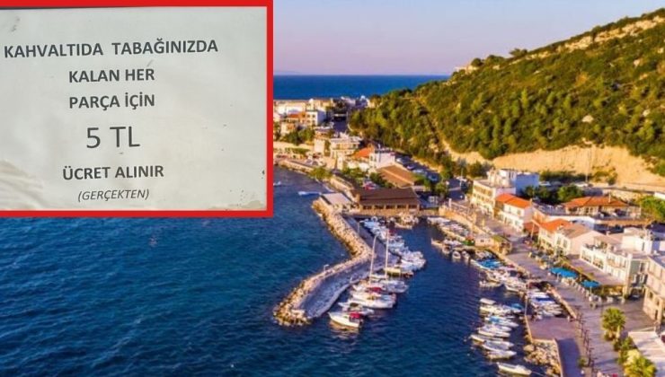 Karaburun’da İlginç Uygulama! Tabağınızda Yemek Kalırsa Ücret Alınıyor