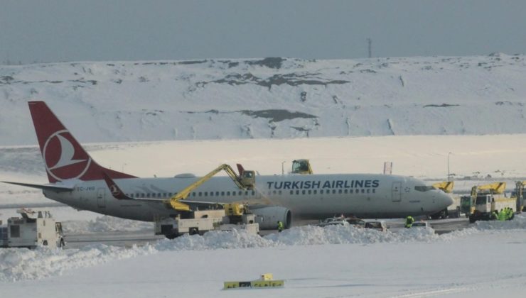 İstanbul’da Kar Alarmı! THY ve Sabiha Gökçen’de Bazı Uçuşlar İptal