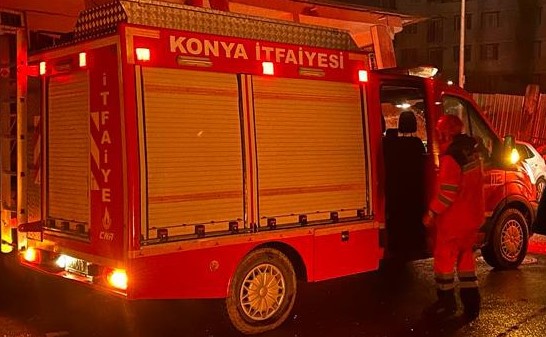 Konya’da Sobayı Tinerle Yaktı, Ölümden Döndü!