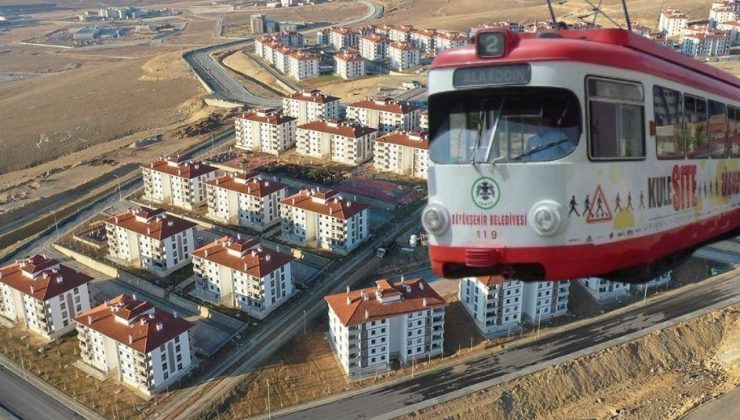 Konya’da Yeni Tramvay Hattı Ardıçlı TOKİ’ye!