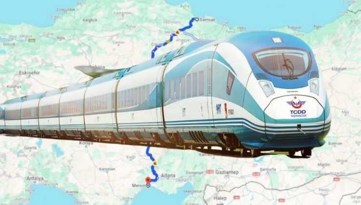 Dev Proje: Samsun-Mersin Otoyolu ve Hızlı Tren Hattı