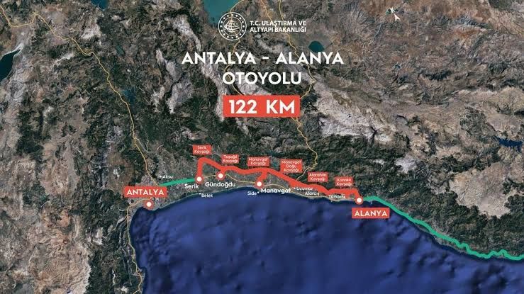 Antalya-Alanya Otoyolu Yine Rafa Kalktı!