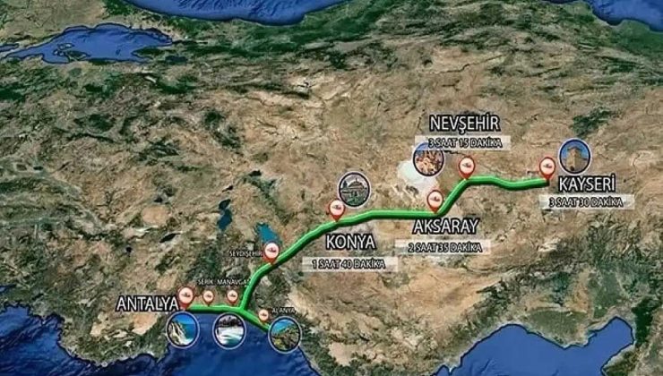 Alanya’ya Hızlı Tren Geliyor Mu? İşte Son Durum!