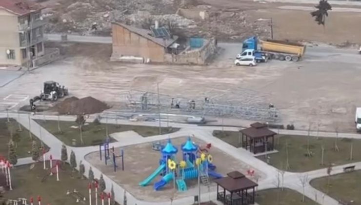 Şefikcan’da Baz İstasyonu Krizi! Çocuk Parkının Yanına Yapıldı