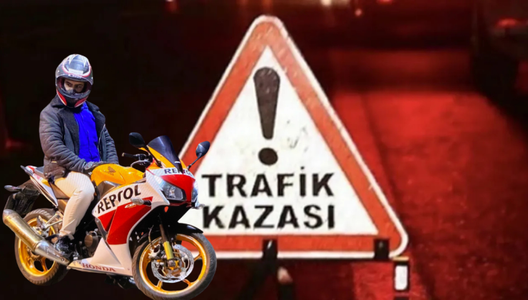 Nalçacı’da Kontrolden Çıkan Motosiklet Ağaca Çarptı! 1’i Ağır 2 Yaralı