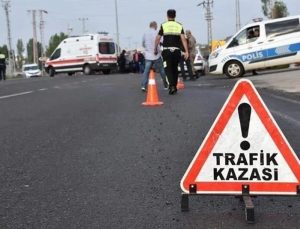 Konya’da Polis Aracı Kazaya Karıştı! 1 Polis Yaralı